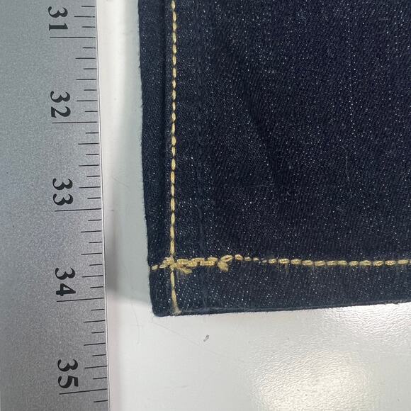 HUDSON Dark Wash Denim Blue Made in USA Jeans Cotton Snadex Stretch 107906 29 - Picture 8 of 16